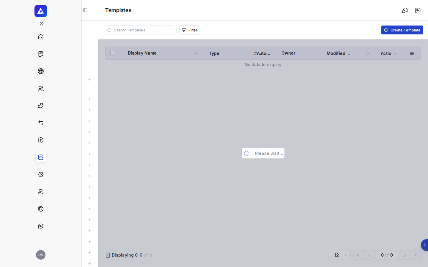 The Layout Builder editor, with the record definition panel and section list visible side by side.